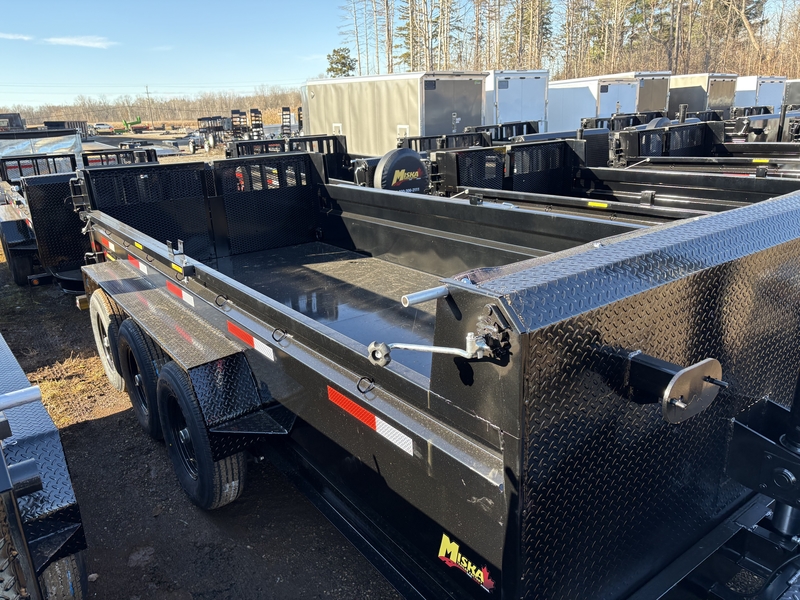 Cargo, Utility Trailers  2026 Miska 16' Contractor Dump Trailer Photo